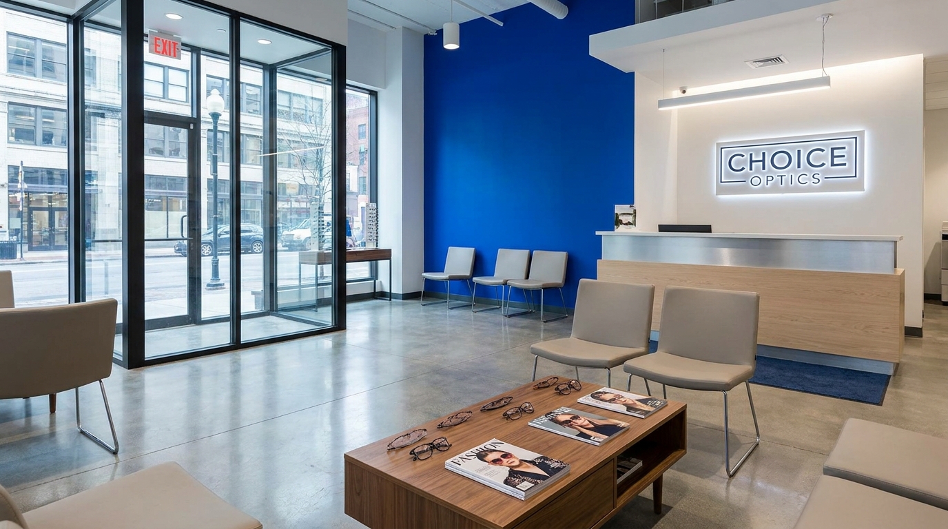 Choice Optics Clinic Exterior/Interior