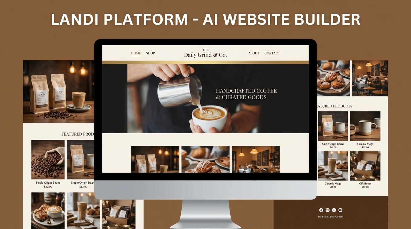 Local Business Website Example