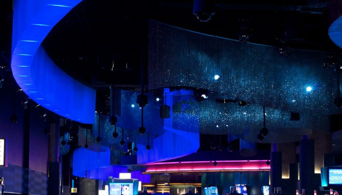 Harrah's Cherokee Casino interior lighting